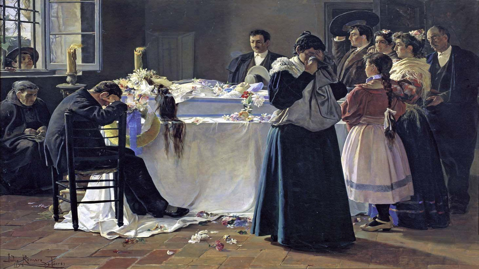 como actuar en un funeral.1920