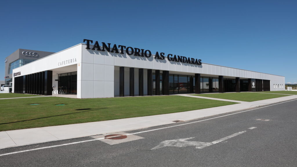 Un tanatorio es 1920